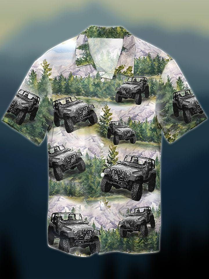 Off Road Car Hawaiian Shirt 0523