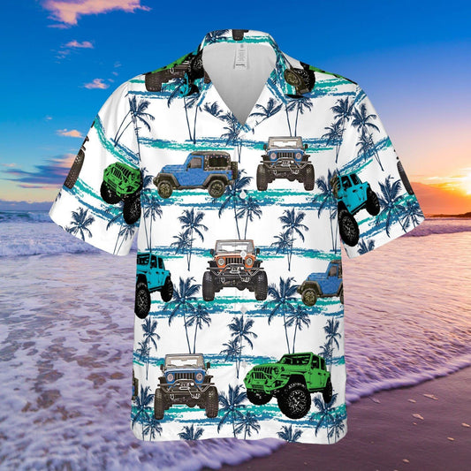 Round And Rugged Car Hawaiian Shirt 0523