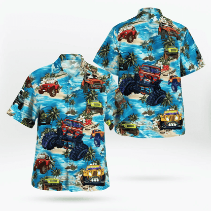 Beach Vibes Car Hawaiian Shirt 0523