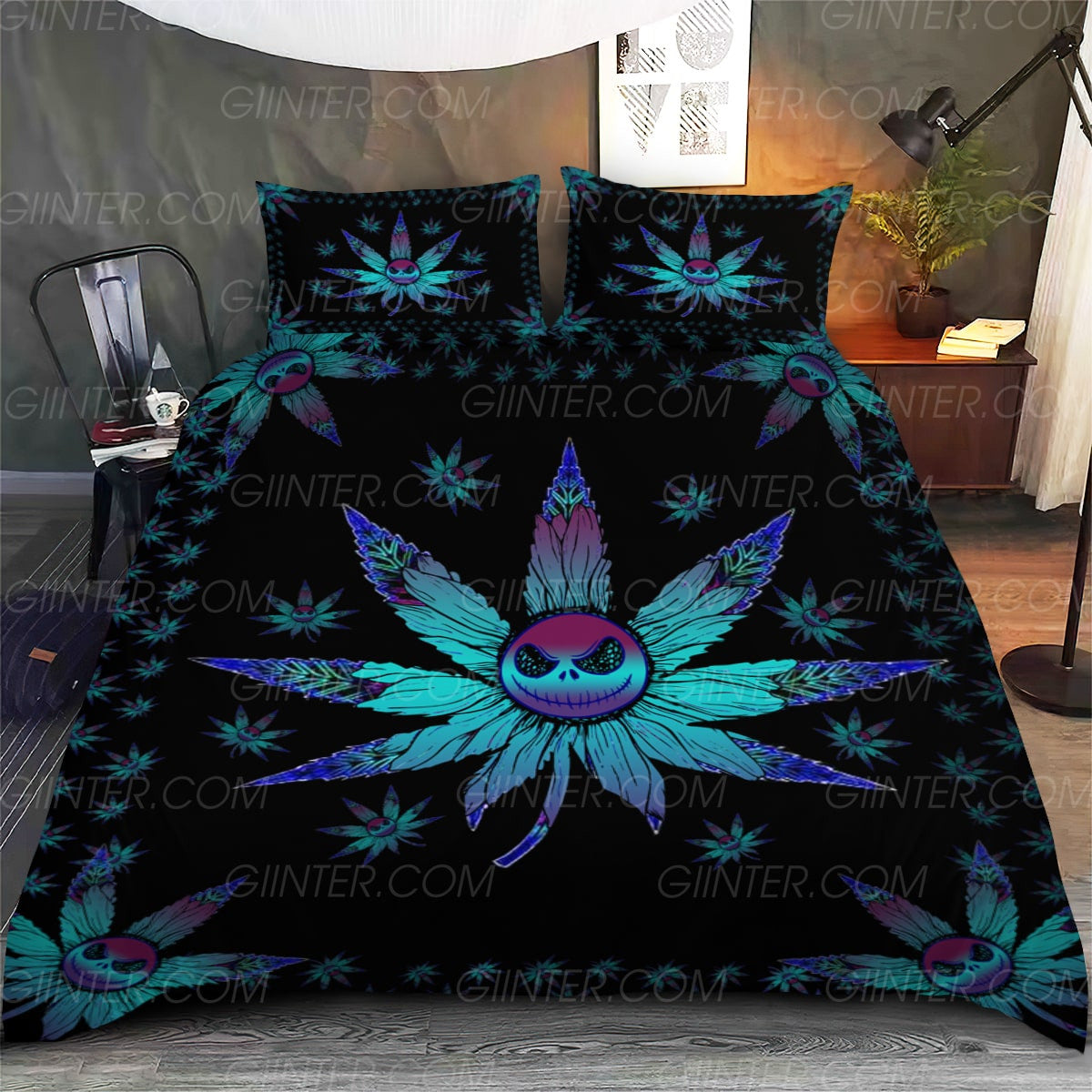 Mandala Smoke Nightmare Bedding Set 0523