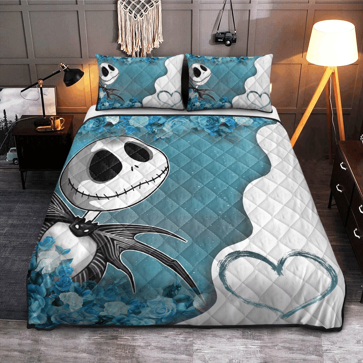 Pumpkin King Nightmare Quilt Set 0523