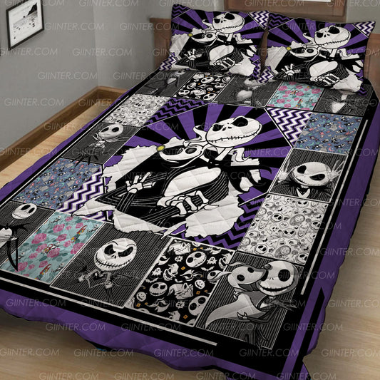 Pumpkin King Nightmare Quilt Set 0523