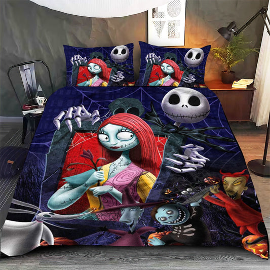 We're Simply Meant To Be Nightmare Bedding Set 0523