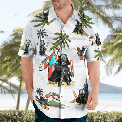 The Dark Side The Force Hawaiian Shirt 0523