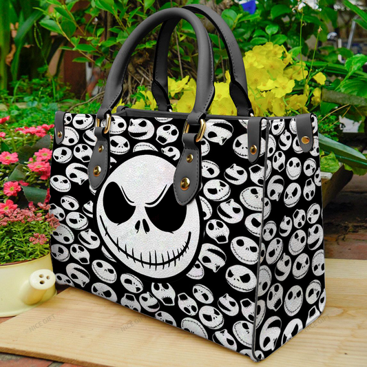 Pumpkin King Nightmare Leather Handbag 0523