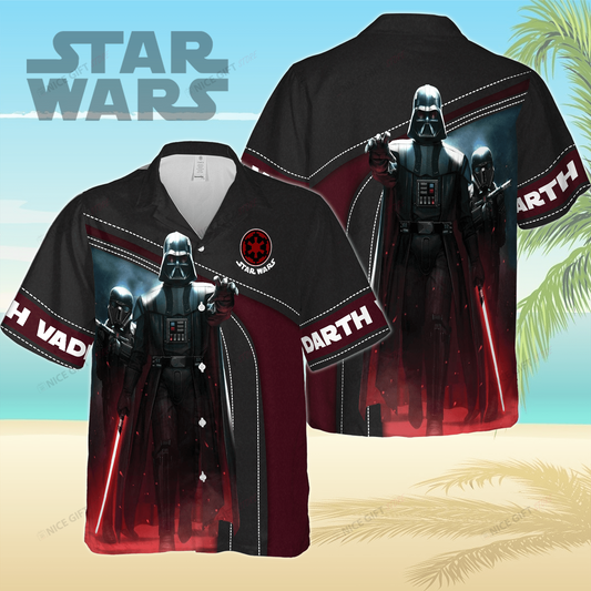 The Dark Side The Force Hawaiian Shirt 0523