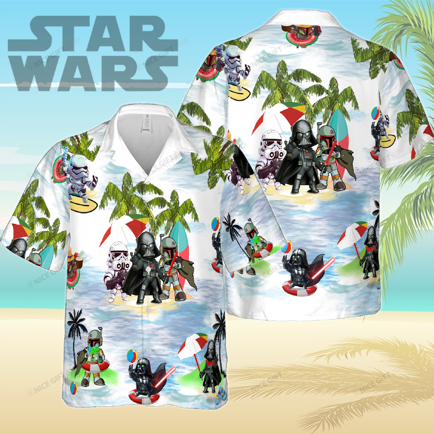 Summer Vibes The Force Hawaiian Shirt 0523