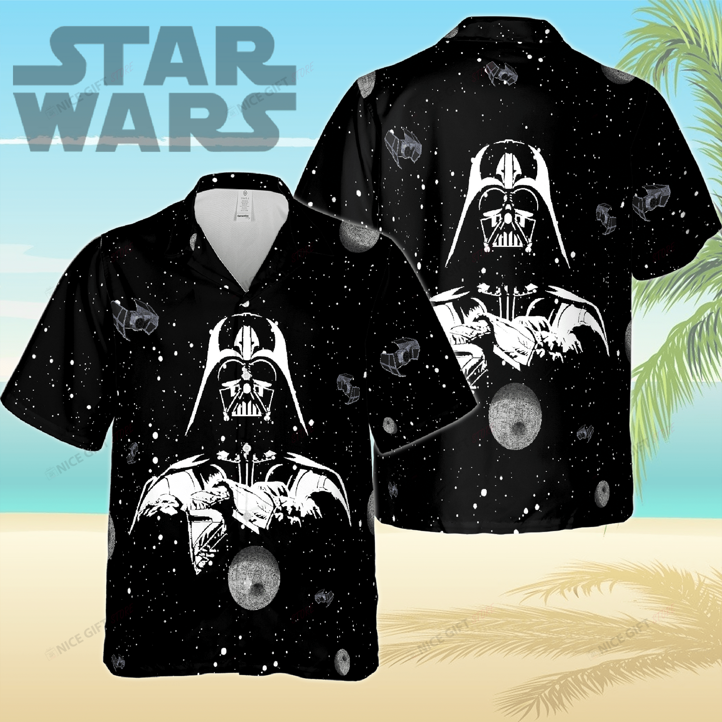 The Dark Side The Force Hawaiian Shirt 0523