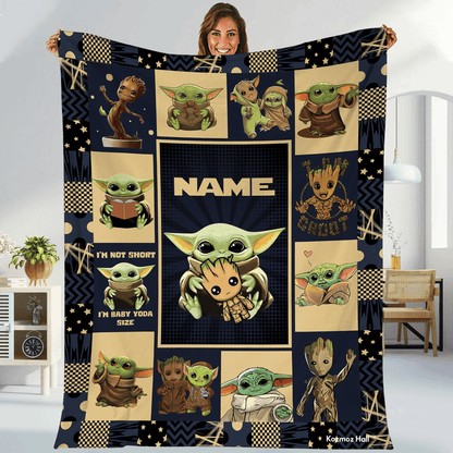 Friends Personalized The Force Blanket 0523