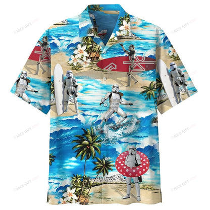 Summer Vibes The Force Hawaiian Shirt 0523