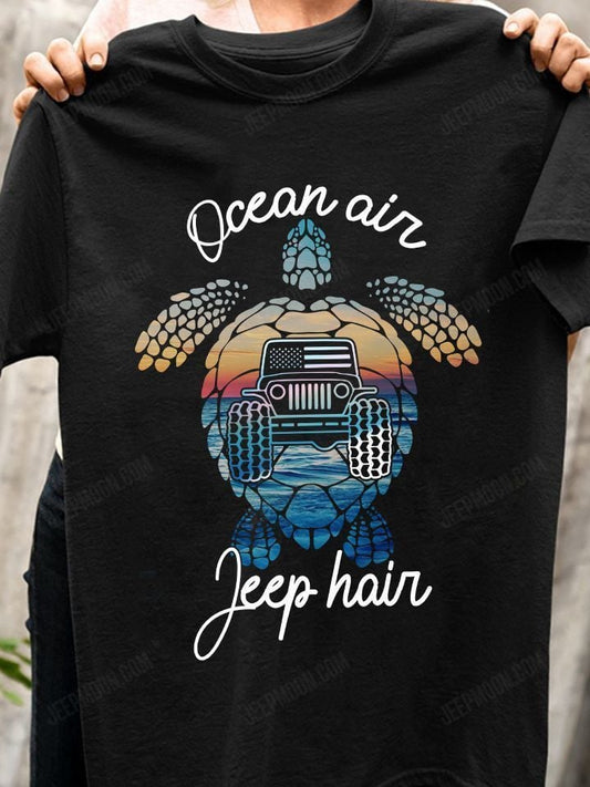 Ocean Hair Car T-shirt & Hoodie 0224