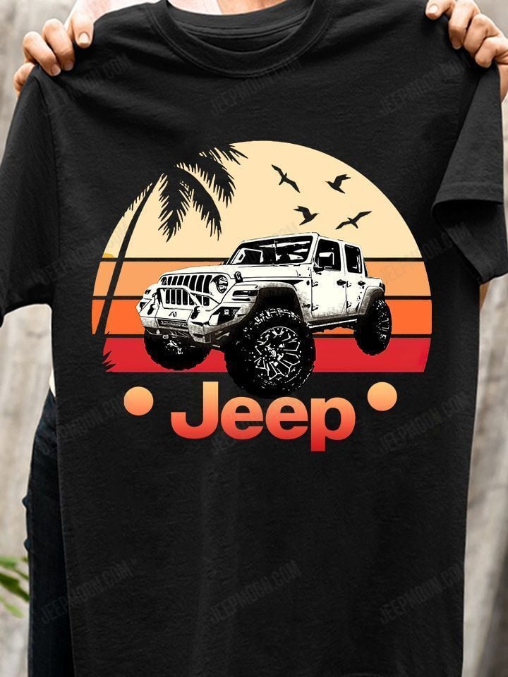 Retro Sunset Car T-shirt & Hoodie 0224