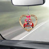 We&#39;re Simply Meant To Be - Personalized Nightmare Couple Car Ornament (Printed On Both Sides)