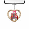 We&#39;re Simply Meant To Be - Personalized Nightmare Couple Car Ornament (Printed On Both Sides)
