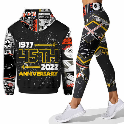 Dark Side 45th Anniversary - Personalized The Force Hoodie and Leggings