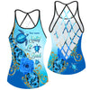 Salty Lil&#39; Beach - Personalized Turtle Cross Tank Top