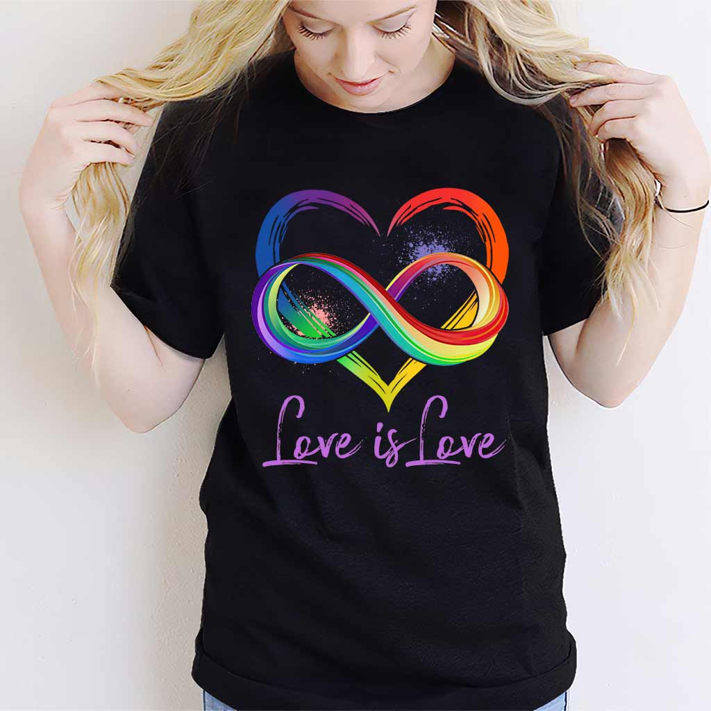 Love Is Love - Personalized LGBT Support T-shirt and Hoodie