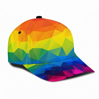 Love Is Love Cap With Printed Vent Holes - LGBT Support Cap