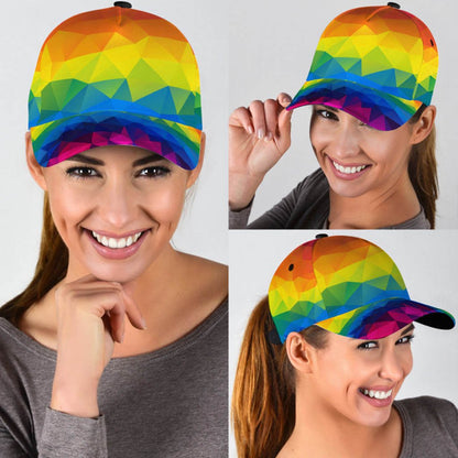 Love Is Love Cap With Printed Vent Holes - LGBT Support Cap