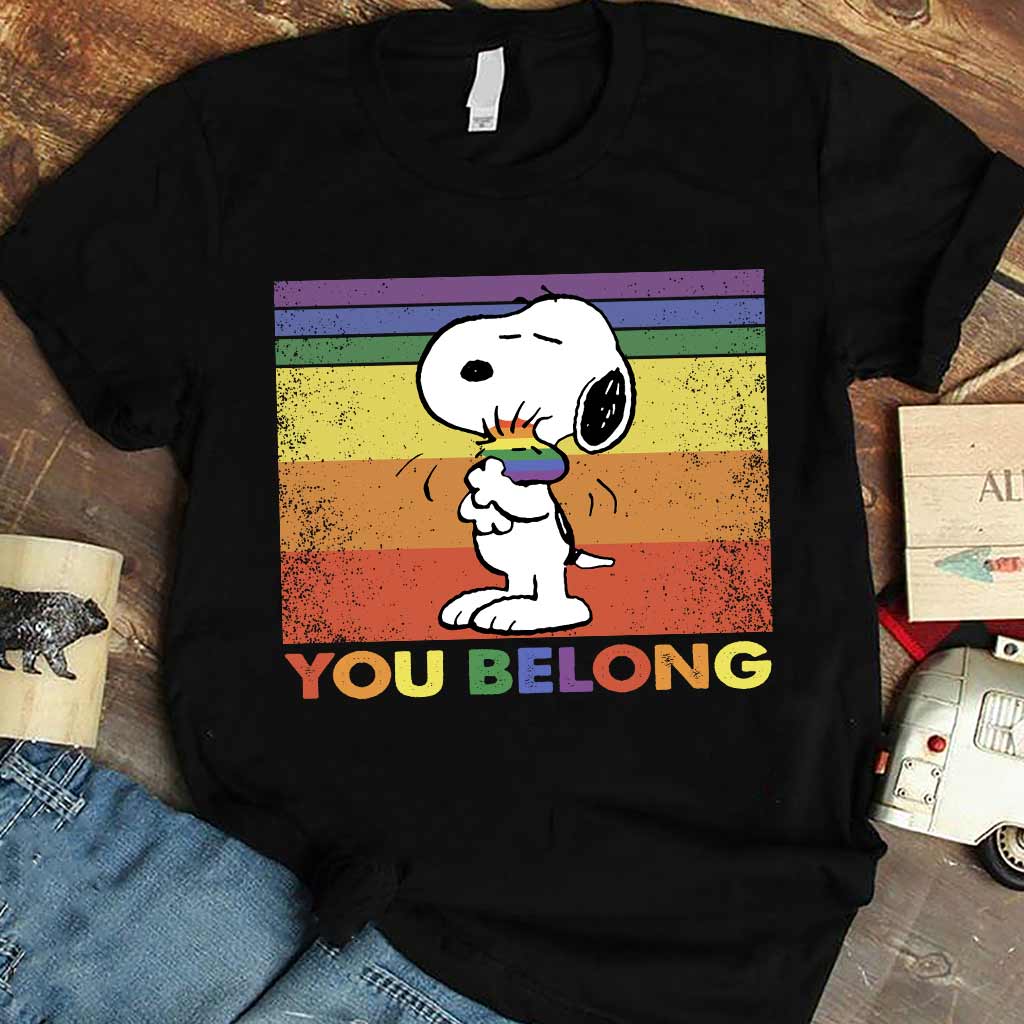 You Belong - LGBT Support T-shirt and Hoodie