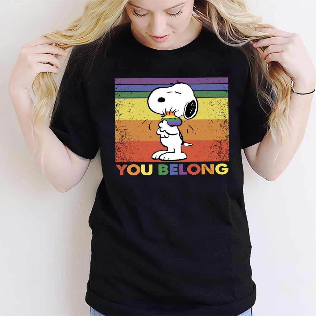 You Belong - LGBT Support T-shirt and Hoodie