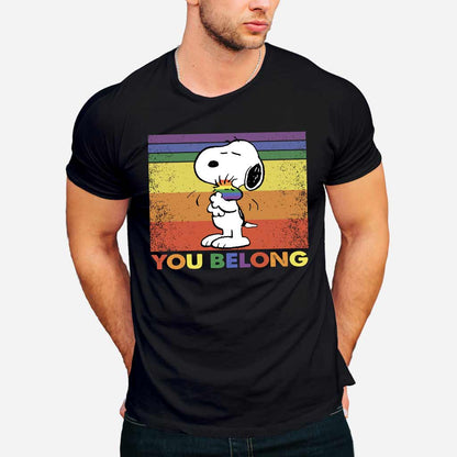 You Belong - LGBT Support T-shirt and Hoodie