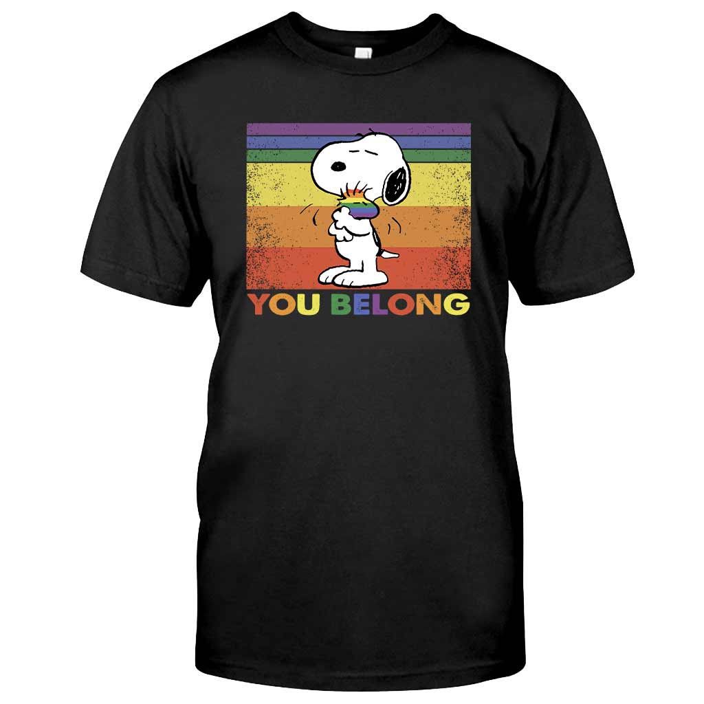 You Belong - LGBT Support T-shirt and Hoodie