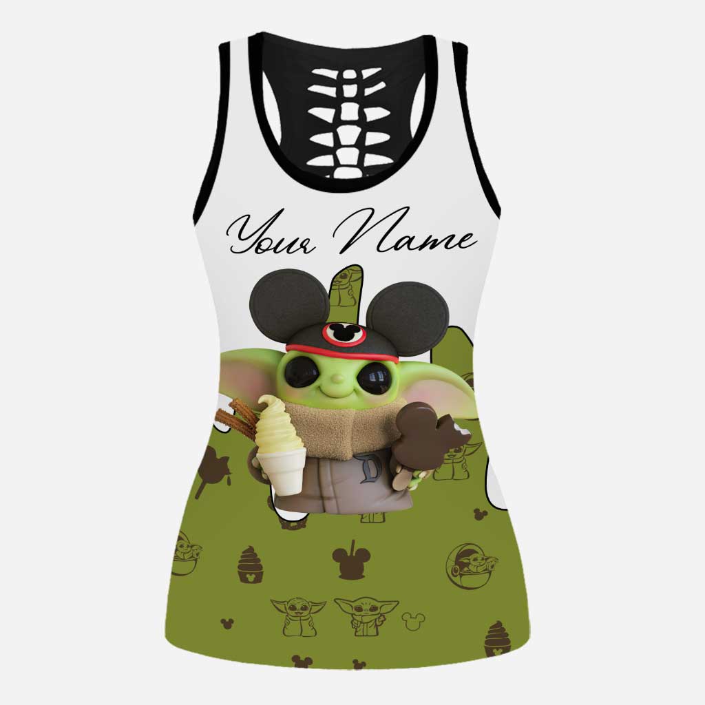 The Child - Personalized The Force Hollow Tank Top and Leggings