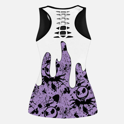 Nightmare - Personalized Hollow Tank Top and Leggings