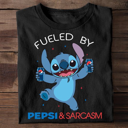 Fueled By Blue Soft Drink T-shirt and Hoodie