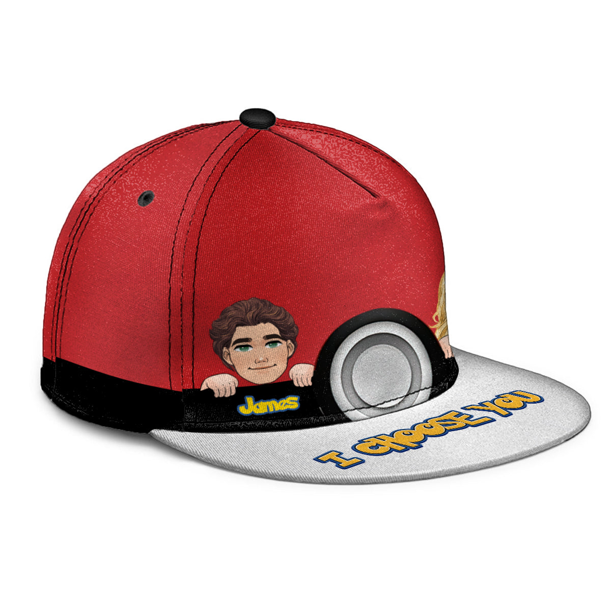I Choose You - Personalized Monster Trainer Snapback