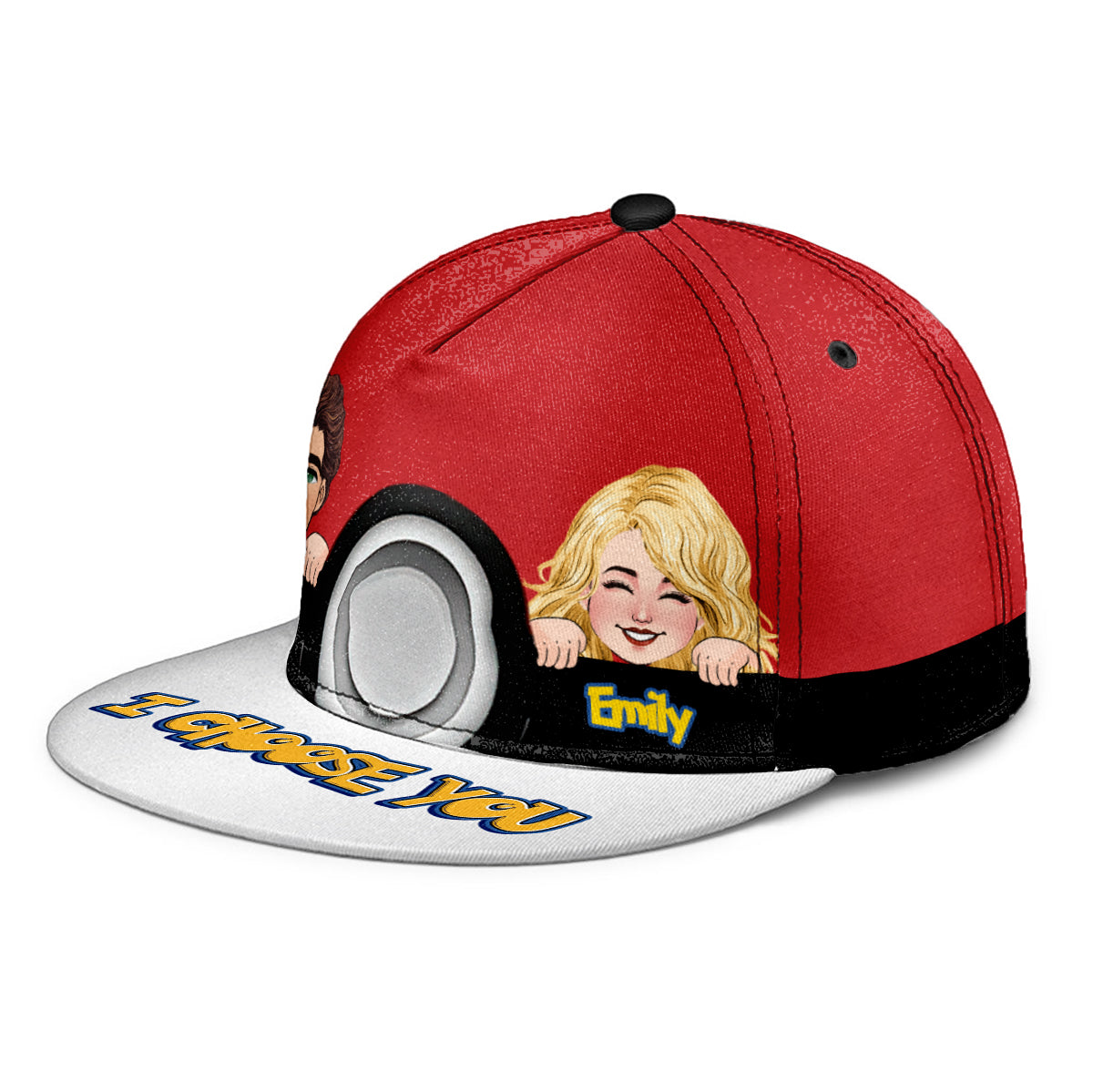 I Choose You - Personalized Monster Trainer Snapback