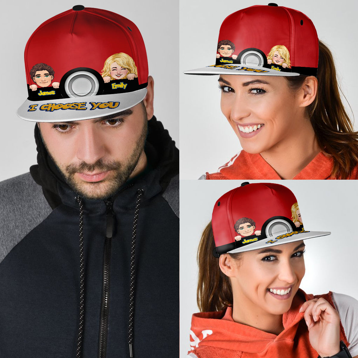 I Choose You - Personalized Monster Trainer Snapback