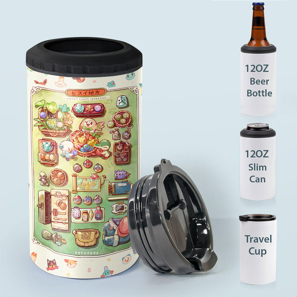 Inventory - Personalized Monster Trainer Can Cooler