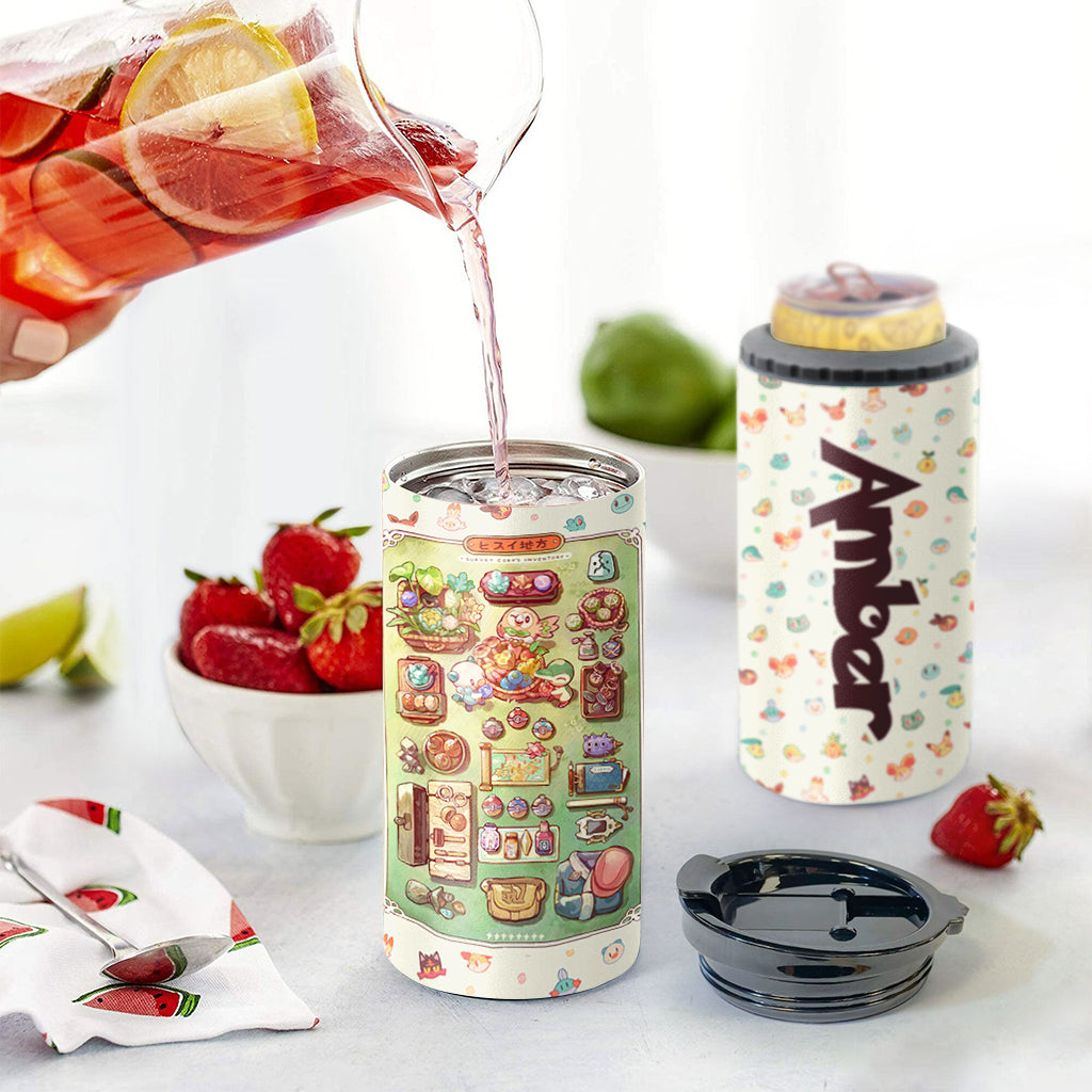 Inventory - Personalized Monster Trainer Can Cooler