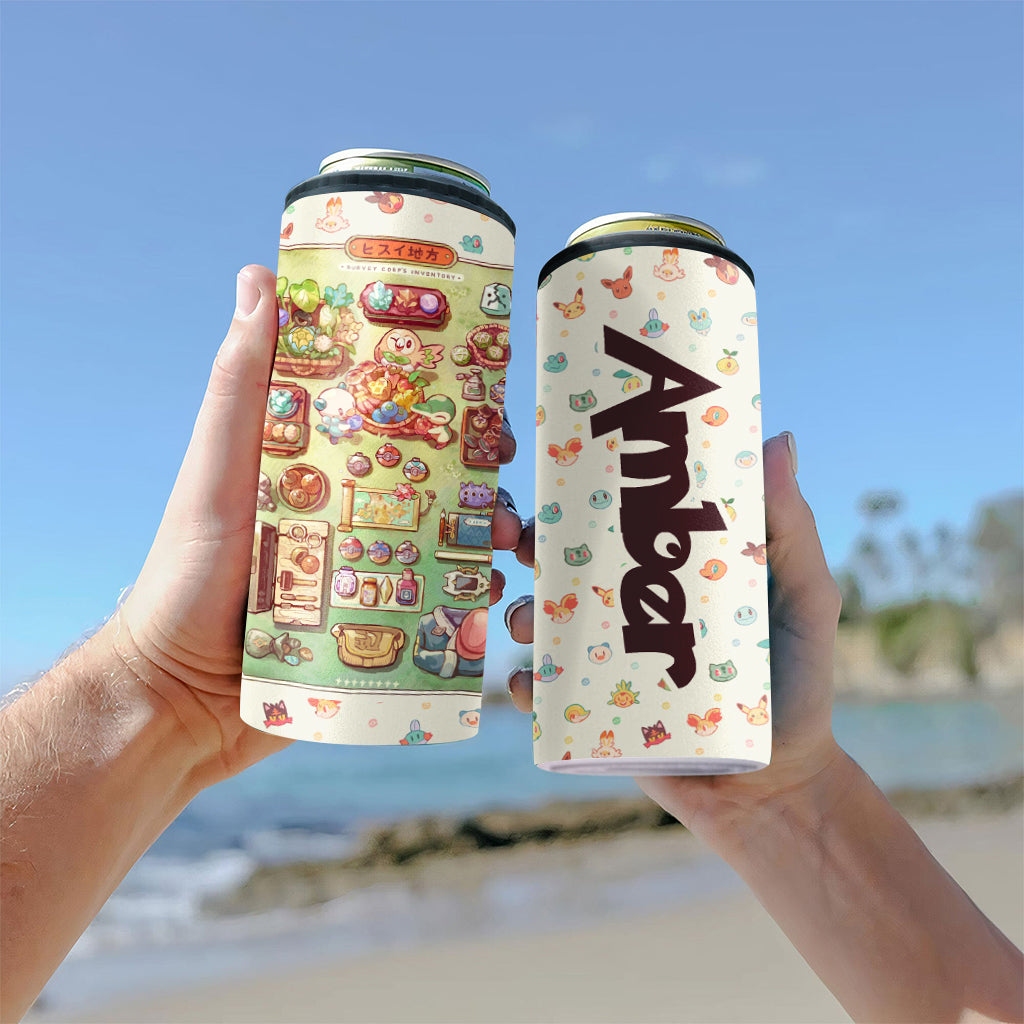 Inventory - Personalized Monster Trainer Can Cooler