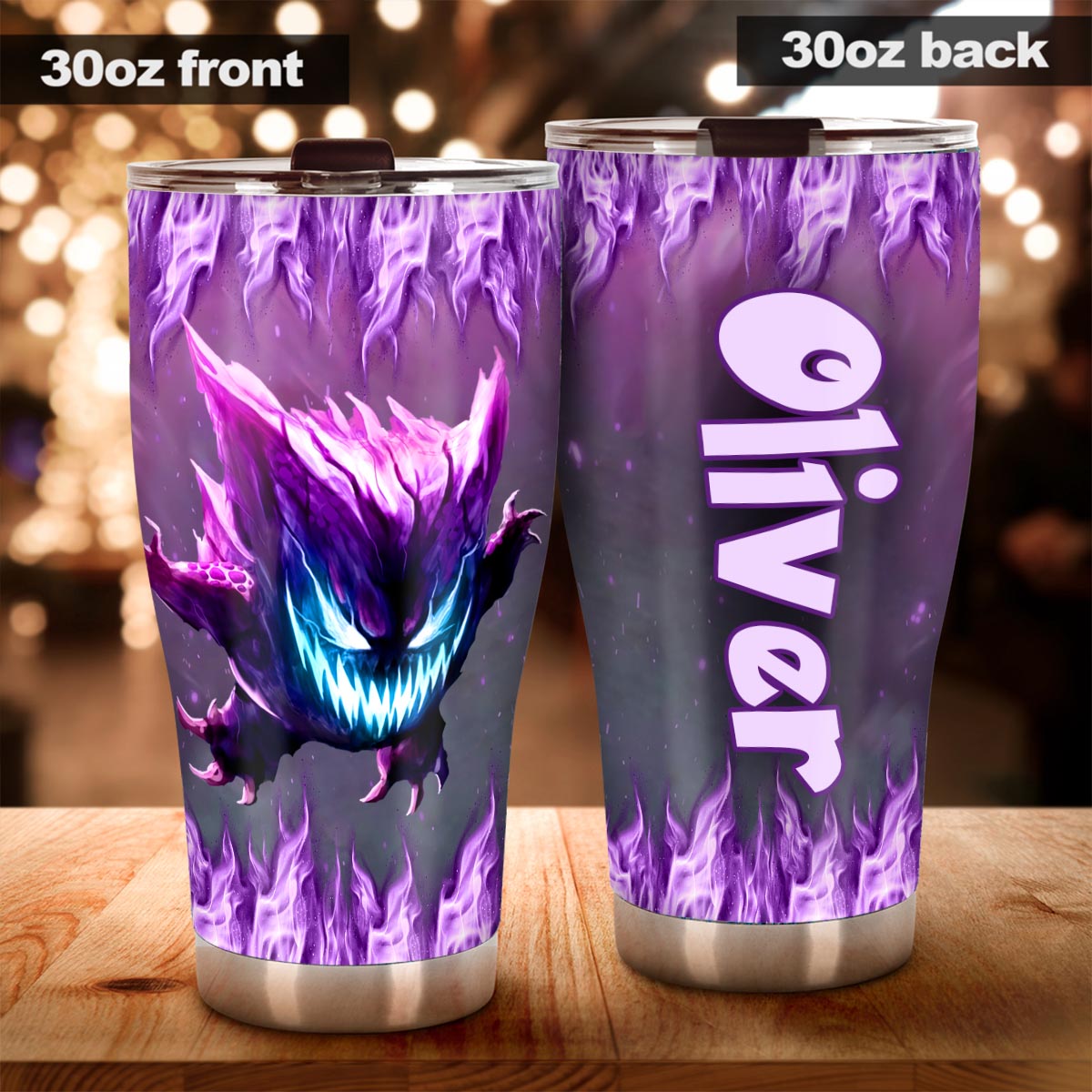 Sip From The Shadows - Personalized Monster Trainer Tumbler