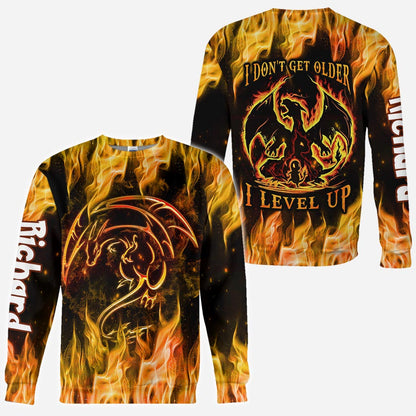 Level Up - Personalized Monster Trainer All Over Shirt