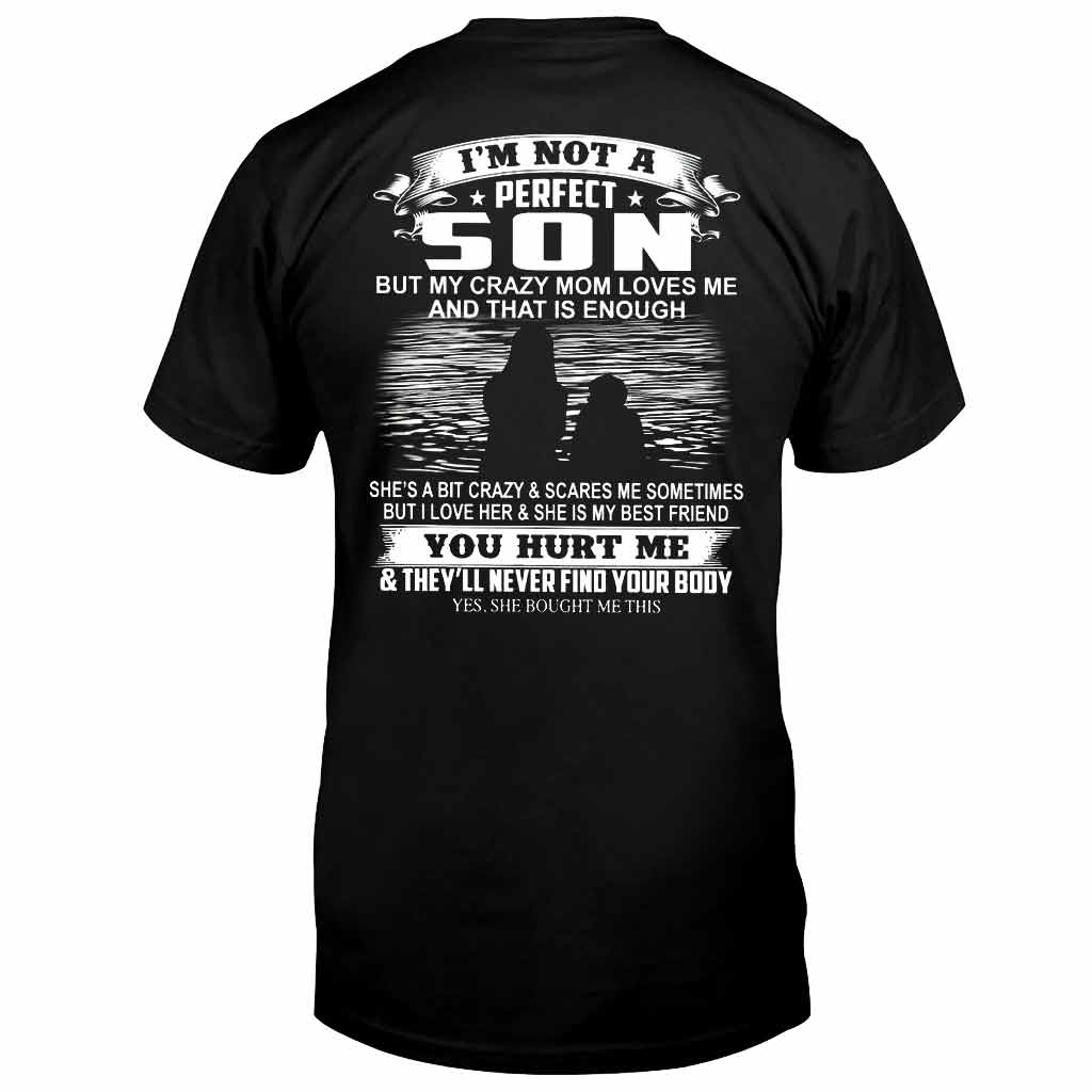 I'm Not A Perfect - Son T-shirt And Hoodie 072021