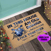 An Old Drummer Personalized Doormat