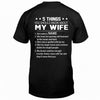5 Things - Husband And Wife Personalized T-shirt And Hoodie 072021