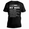 5 Things - Husband And Wife Personalized T-shirt And Hoodie 072021