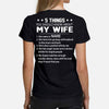 5 Things - Husband And Wife Personalized T-shirt And Hoodie 072021