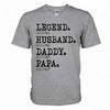 Legend Husband - Grandpa Personalized T-shirt And Hoodie 072021
