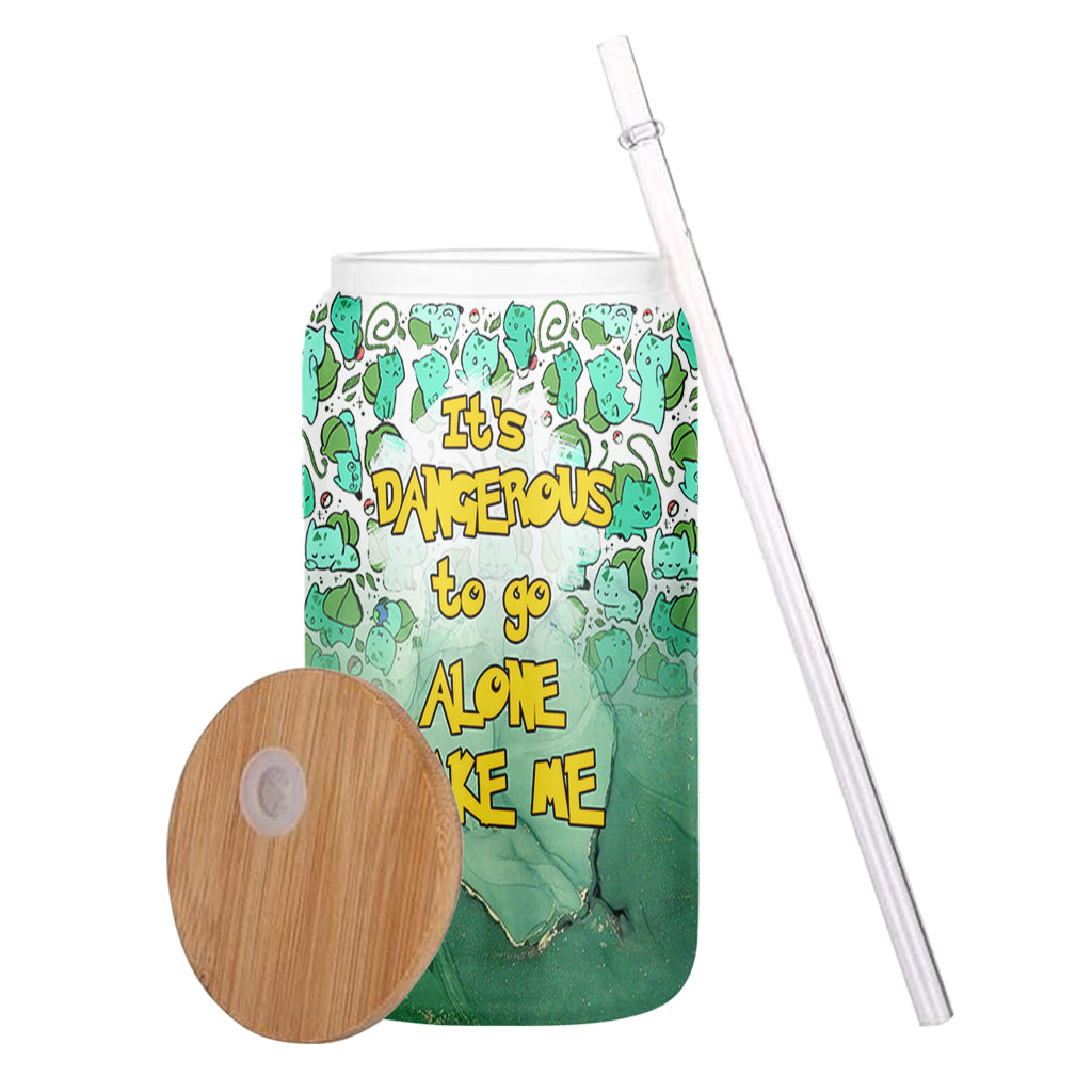 Take Me - Personalized Monster Trainer Can Glass