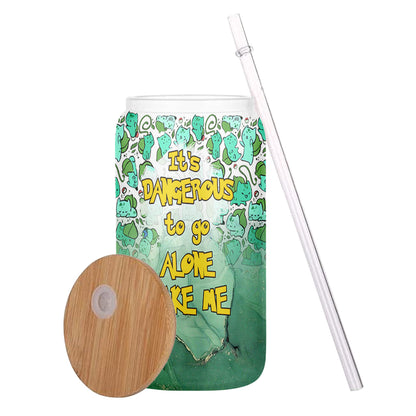 Take Me - Personalized Monster Trainer Can Glass