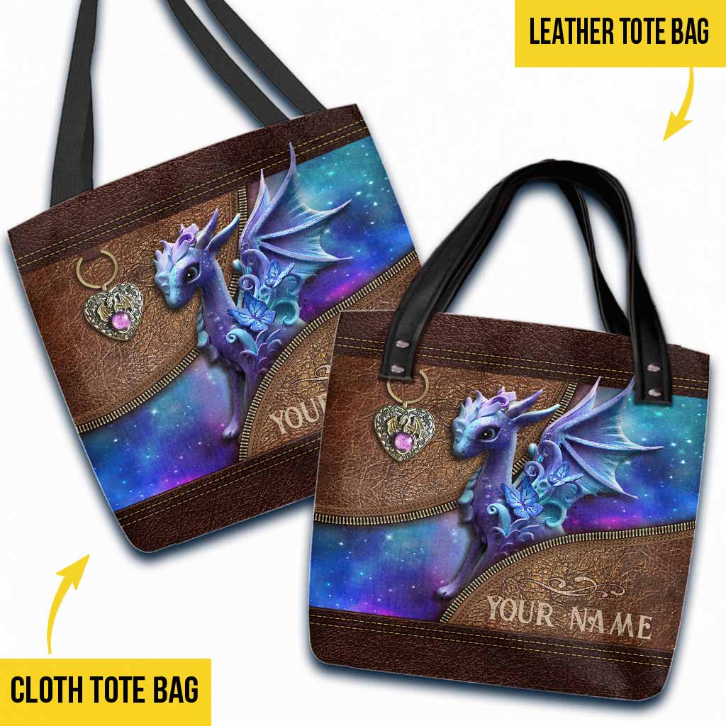 Love Dragons Personalized Tote Bag