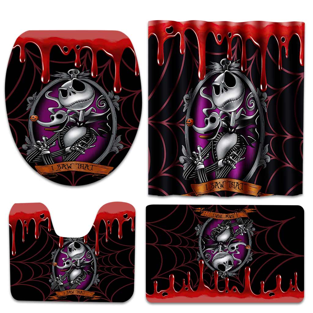 I Could Be Your Worst Nightmare - Nightmare Bathroom Curtain & Mats Set