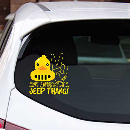 Ain't Nothin' But A Jp Thang - Halloween Car Decal Full