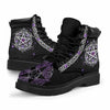 Witch Vibes Purple Pentagram Personalized All Season Boots